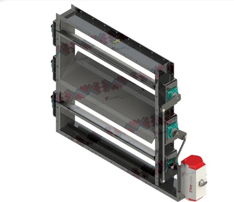 Damper Rectangular (Louver Damper)
